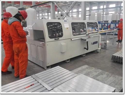 天辰工业铝加工设备在忠旺集团工厂投入使用